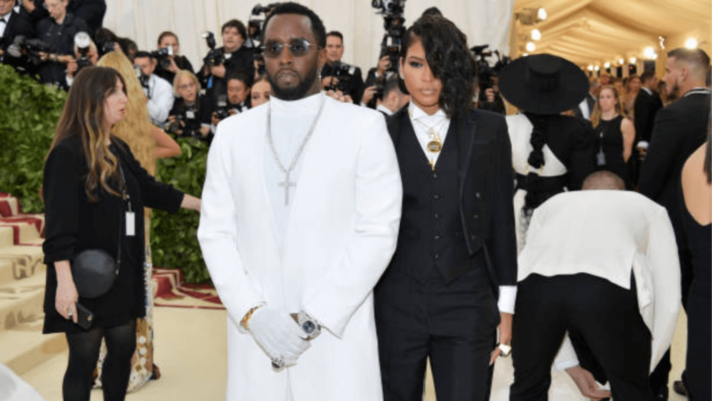 Sean 'Diddy' Combs and Cassie attends the Heavenly Bodies: Fashion & The Catholic Imagination Costume Institute Gala at The Metropolitan Museum of Art on May 7, 2018 in New York City. Photo: Neilson Barnard/Getty Images